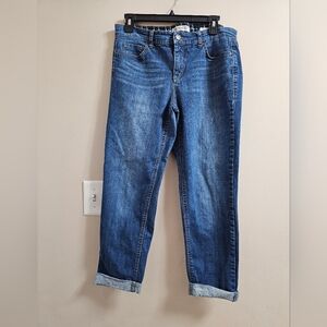 Vintage America Blues "Boyfriend" Cuffed Jeans - Size 8/29